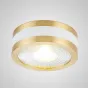 Точечный светильник MEUD D12 White Brass 12W от ImperiumLoft