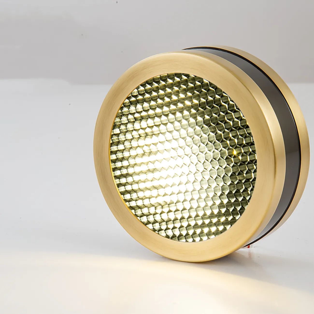 Точечный светильник MEUD D12 White Brass 12W от ImperiumLoft