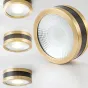Точечный светильник MEUD D12 White Brass 12W от ImperiumLoft