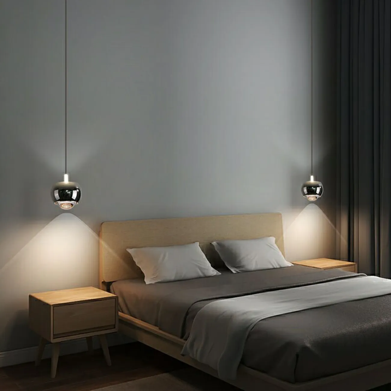 Подвесной светильник BENDIX C White 3000К от ImperiumLoft