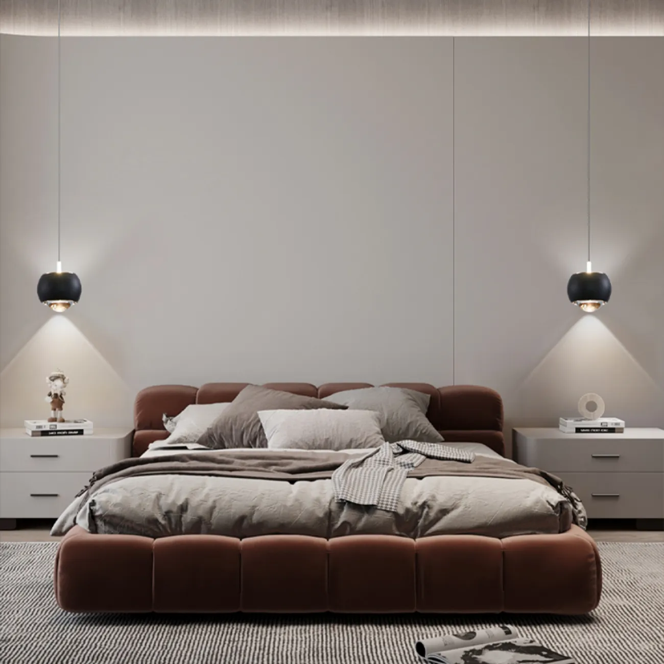 Подвесной светильник BENDIX C White 3000К от ImperiumLoft
