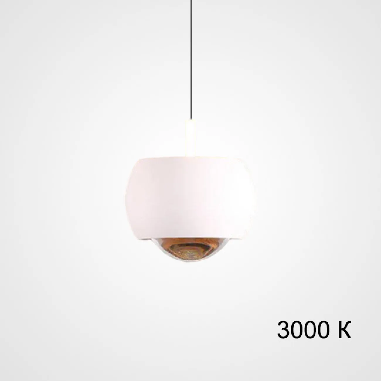 Подвесной светильник BENDIX C Black 3000К от ImperiumLoft