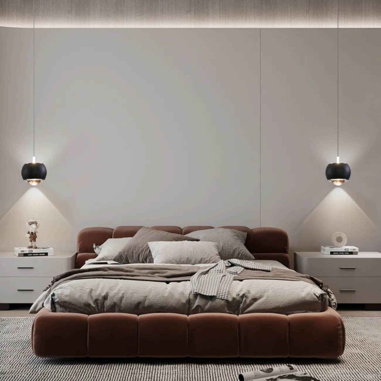 Подвесной светильник BENDIX C White 3000К от ImperiumLoft