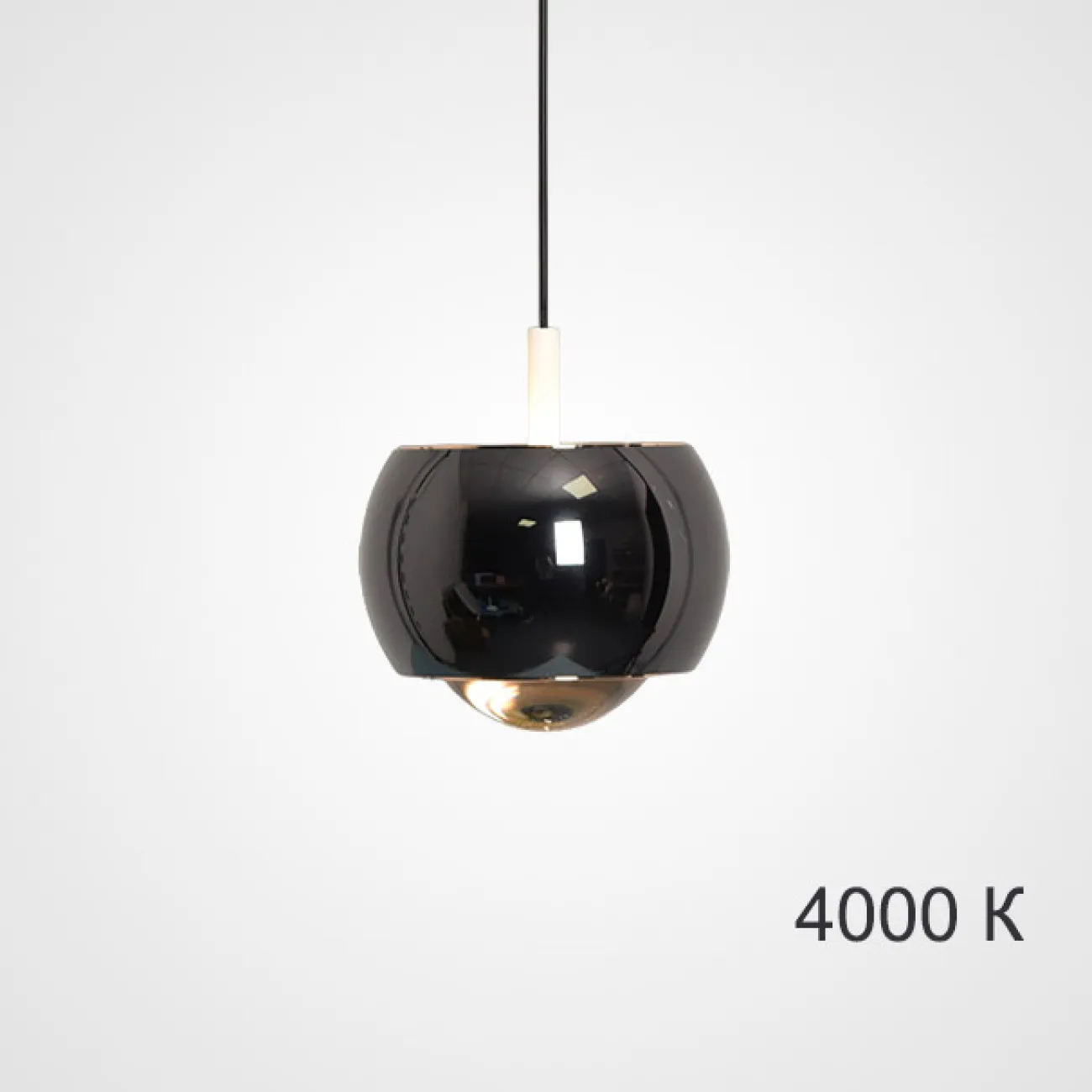 Подвесной светильник BENDIX C Black 4000К от ImperiumLoft