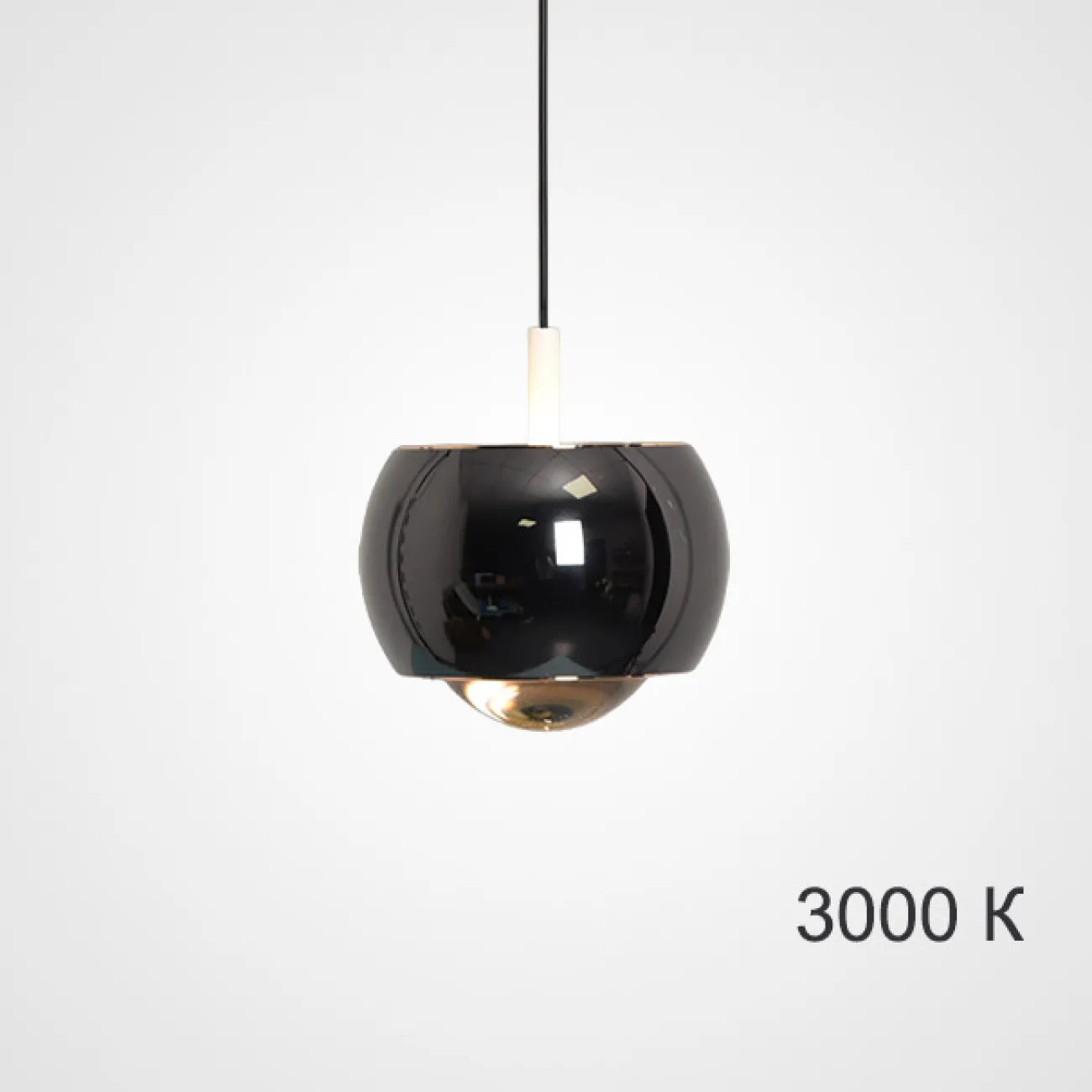 Подвесной светильник BENDIX C Black 4000К от ImperiumLoft