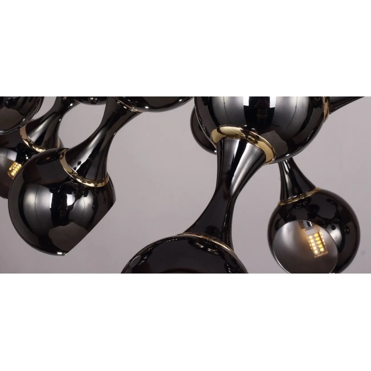 Потолочный светильник Chemical Light Top 9 Black от LaLume