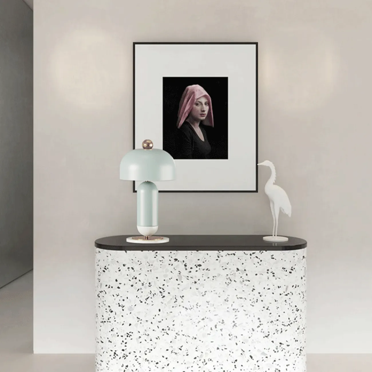 Настольная лампа MEET TAB B Pink от ImperiumLoft Настольная лампа MEET TAB B Pink от ImperiumLoft