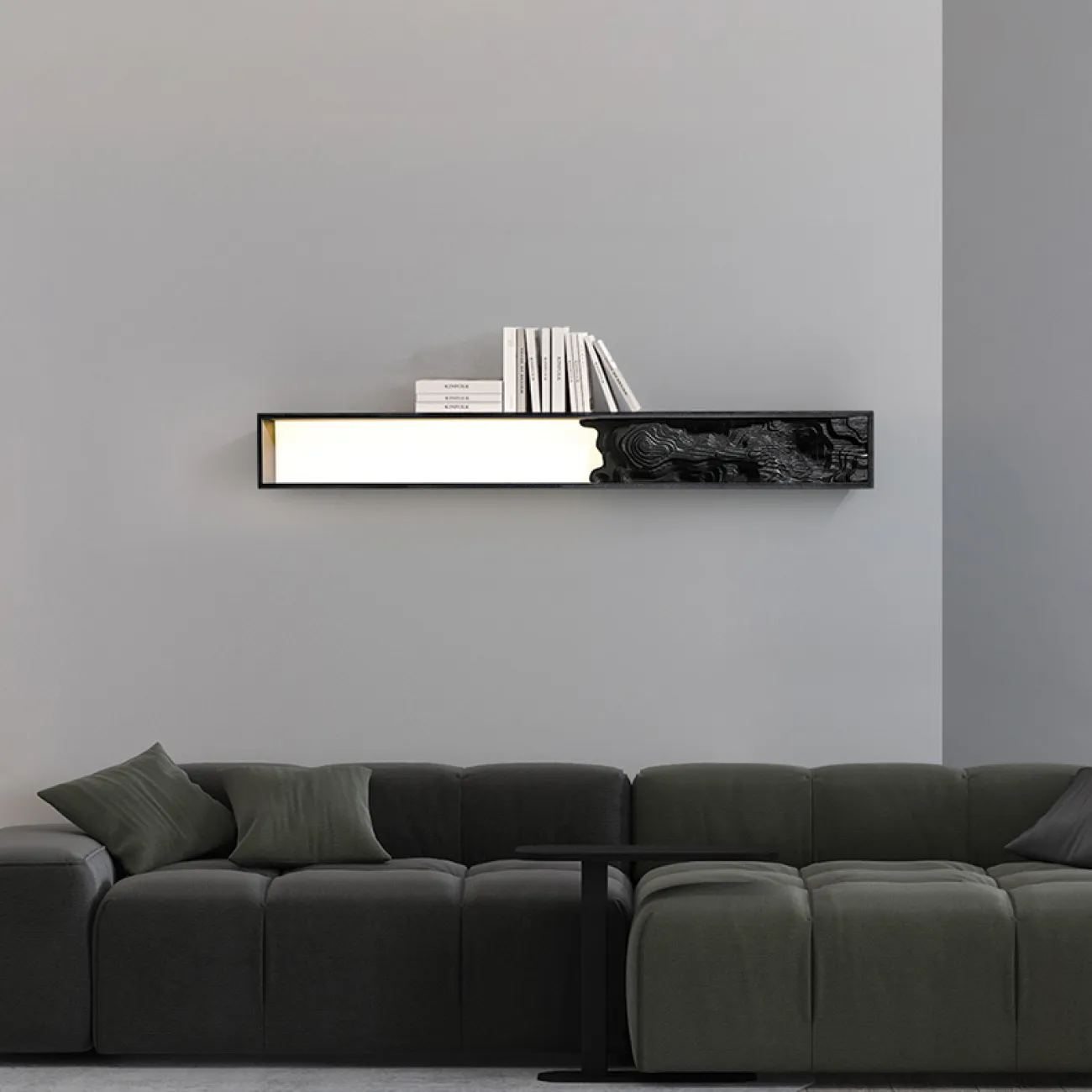 Настенный светильник ALBA L120 Dark brown от ImperiumLoft