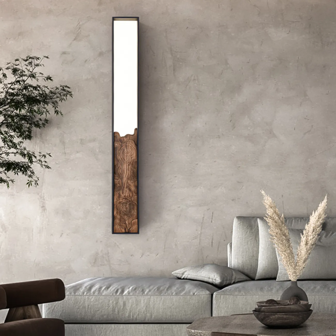 Настенный светильник ALBA L180 Dark brown от ImperiumLoft