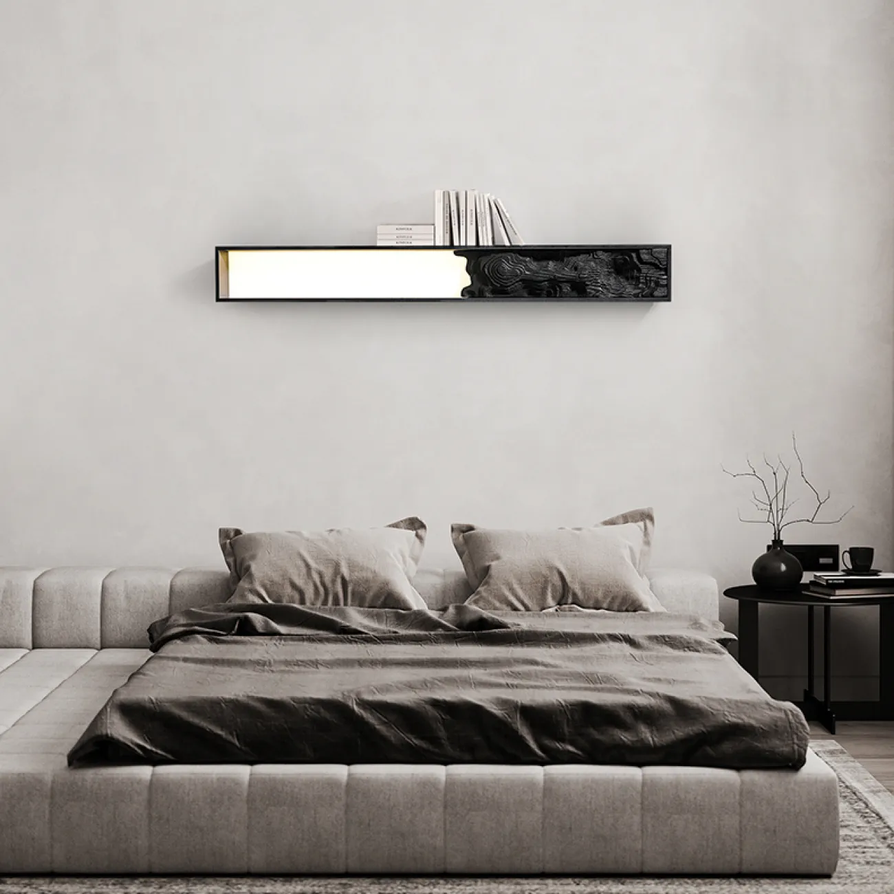 Настенный светильник ALBA L180 Dark brown от ImperiumLoft