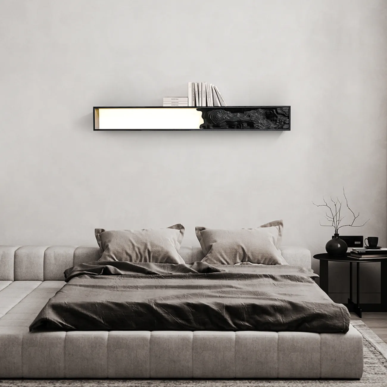 Настенный светильник ALBA L120 Dark brown от ImperiumLoft