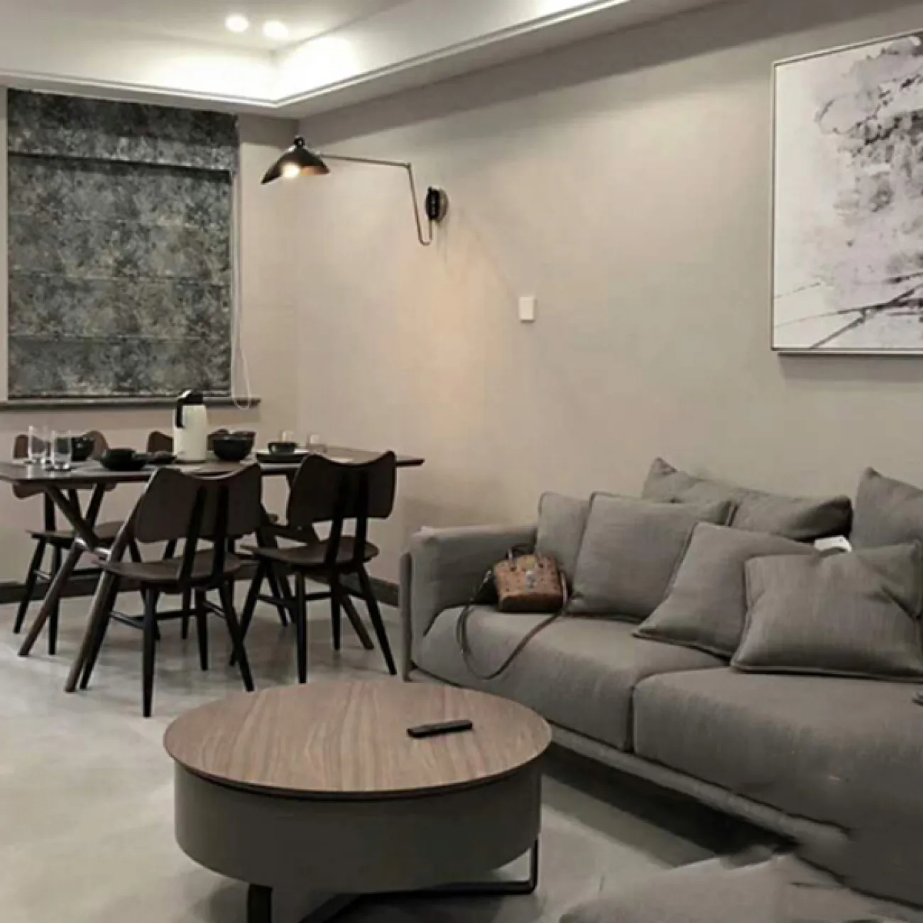 Настенный светильник HILDBORG L83 Black Matt от ImperiumLoft