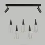 Подвесной светильник MANDORA B L6 Brass от ImperiumLoft