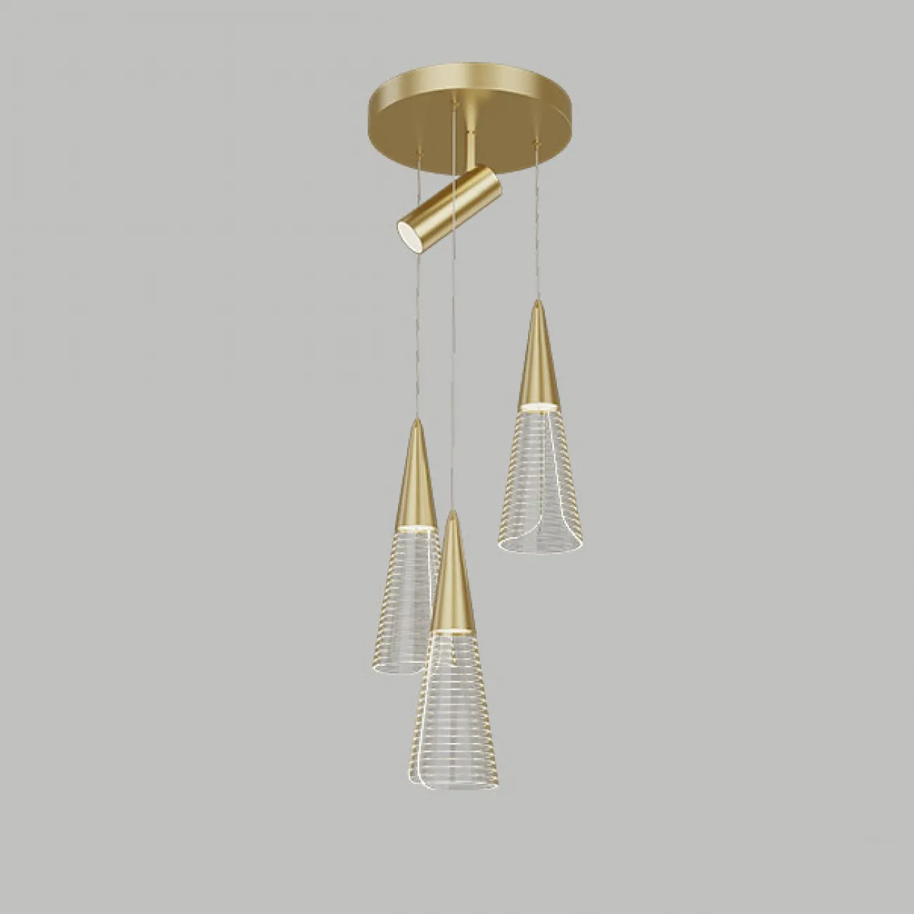 Подвесной светильник MANDORA B L6 Brass от ImperiumLoft