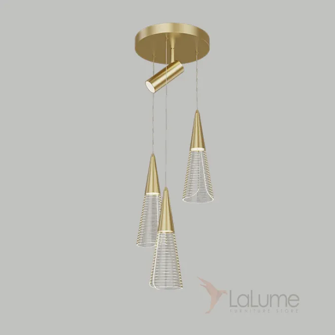 Подвесной светильник MANDORA B L4 Brass от ImperiumLoft