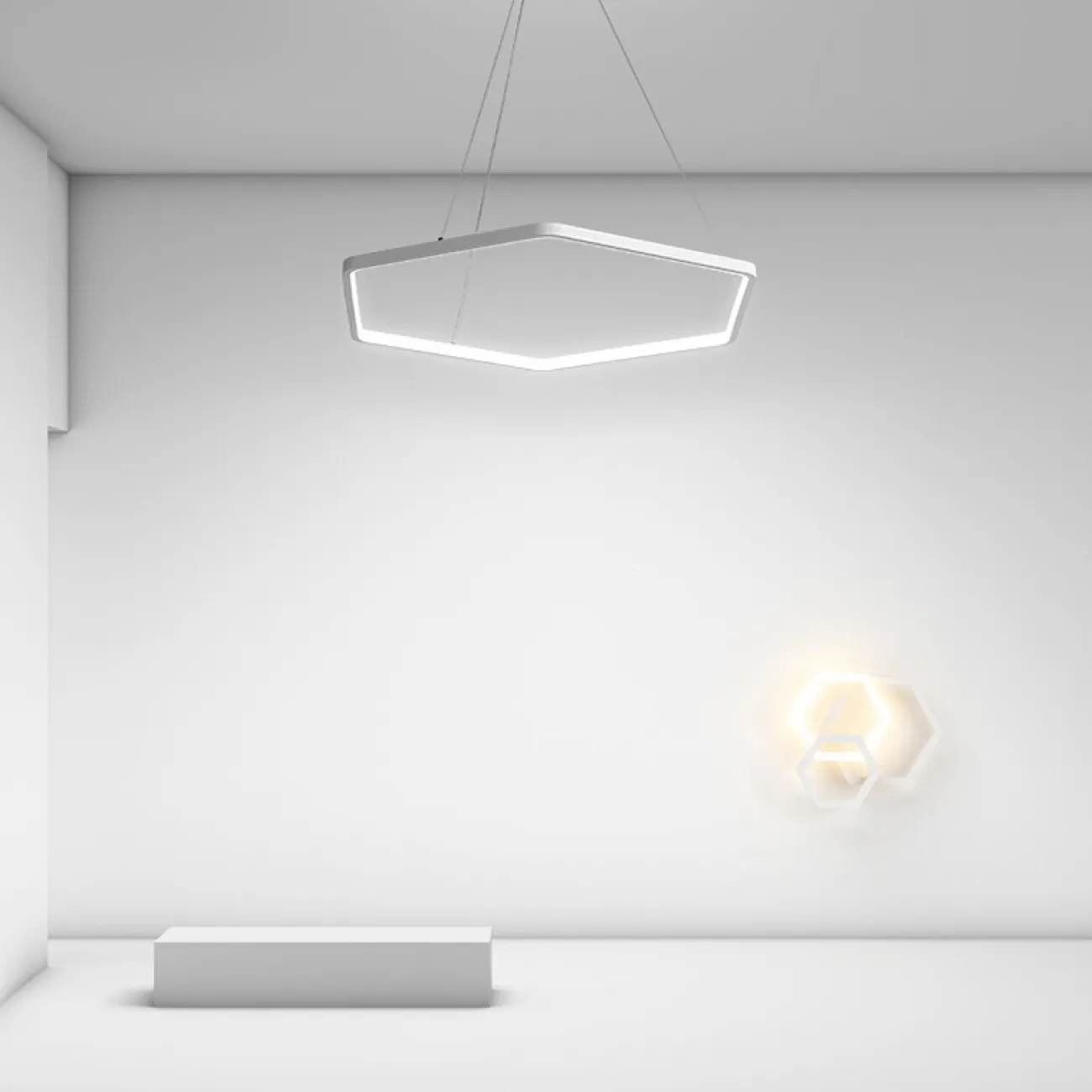 Подвесная люстра MARLA D70 White 4000К от ImperiumLoft