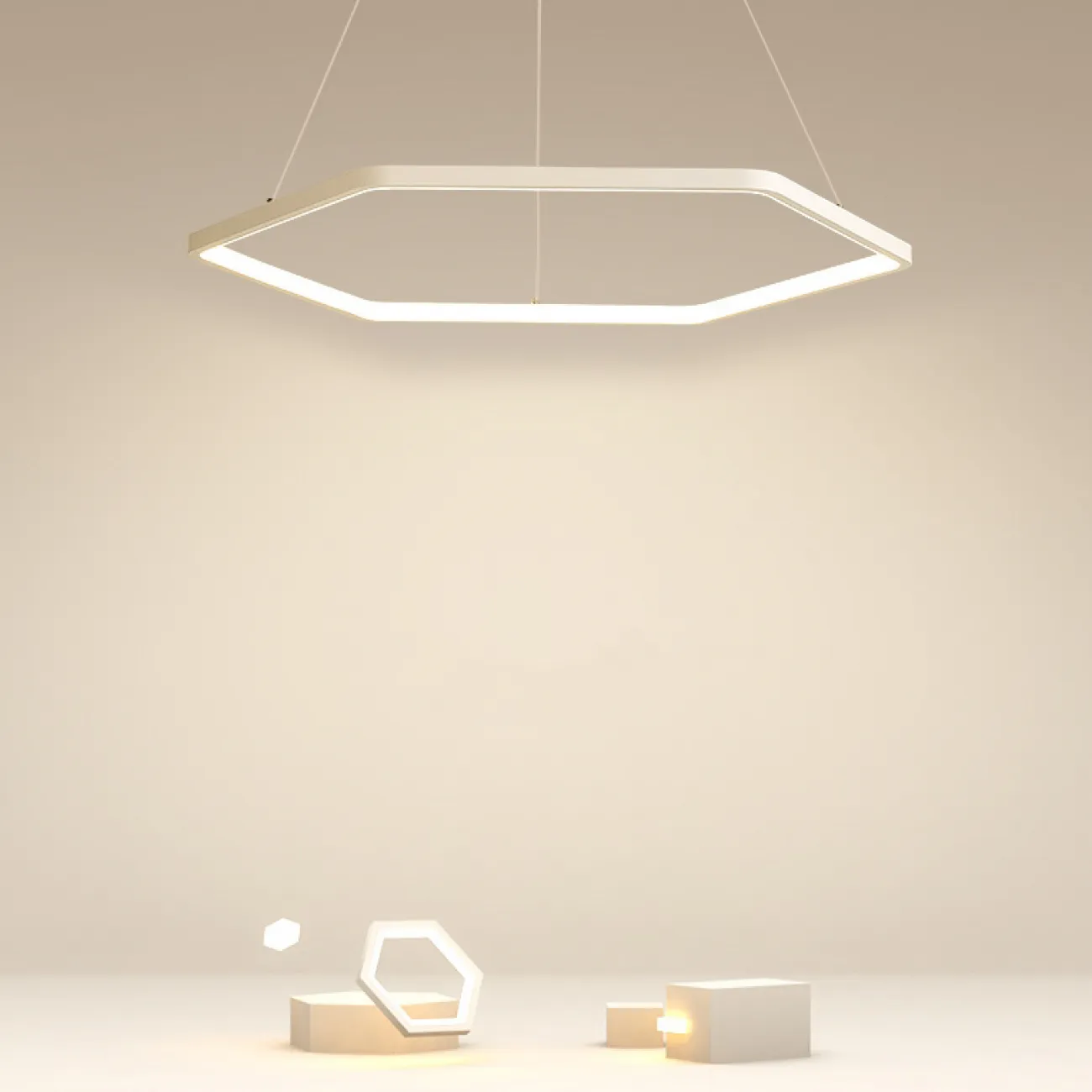 Подвесная люстра MARLA D70 White 4000К от ImperiumLoft