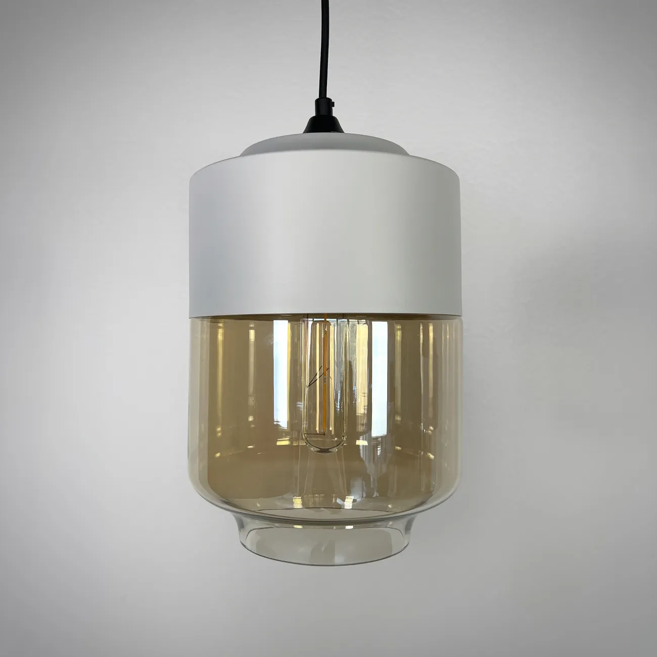 Подвесной светильник NORD A D18 White/Amber от ImperiumLoft