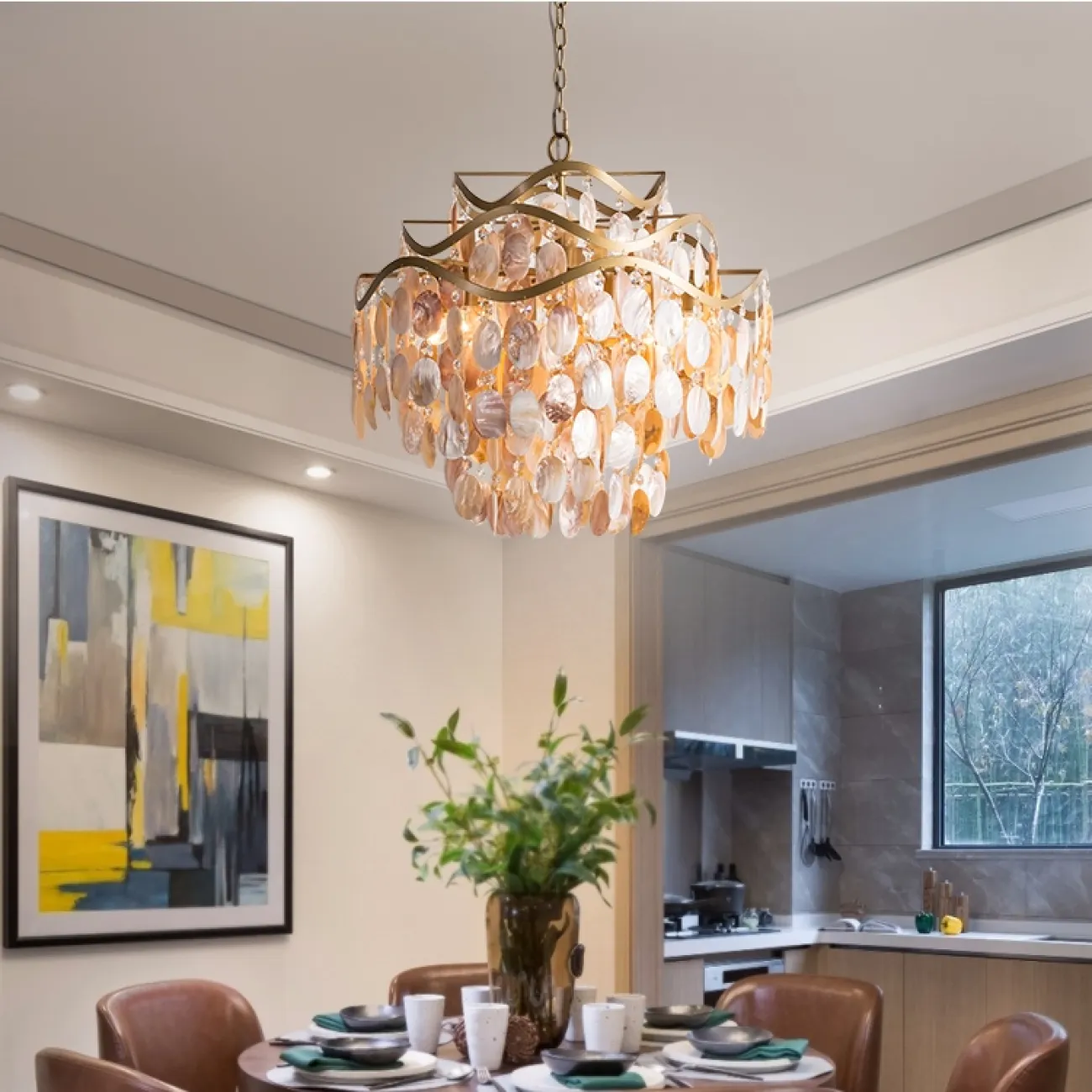 Люстра подвесная ISABEL PEARL D65 от ImperiumLoft