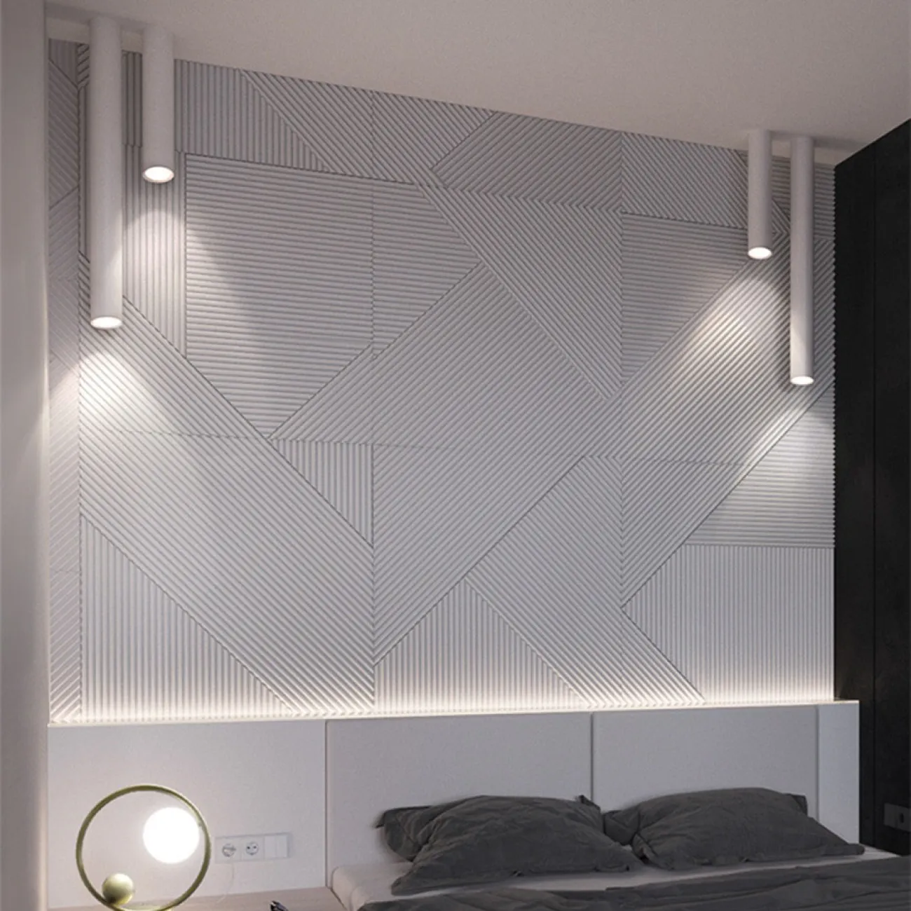 Точечный светильник PAN H80 Gold 4000 К от ImperiumLoft