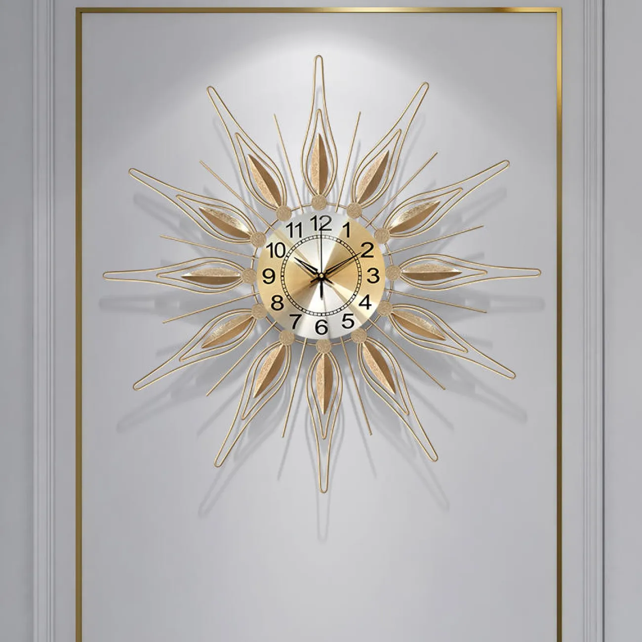 Дизайнерский настенный декор часы LaLume-KKK00381