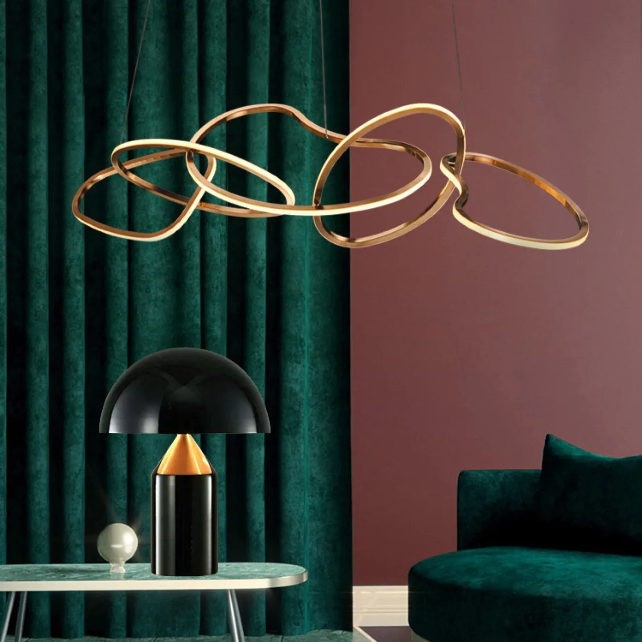 Подвесная люстра LYCAN L120 от ImperiumLoft