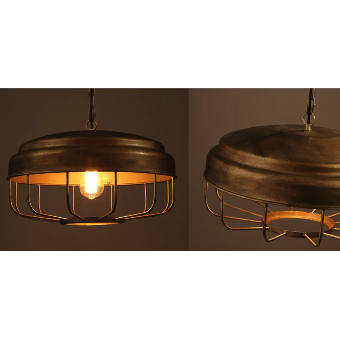 Подвесной светильник Lofter Golden Cage от LaLume