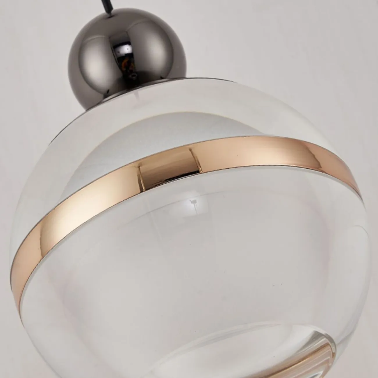 Готовая комбинация подвесных светодиодных светильников шарообразной формы с оптическими линзами ELVARD COMBO D25