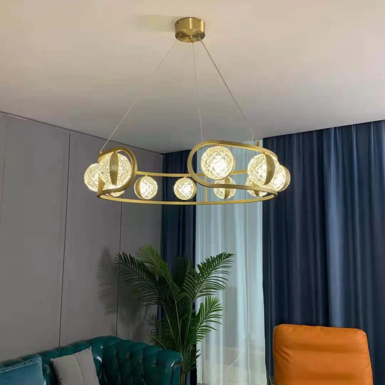 Подвесная люстра MAIRIN CH D70 от ImperiumLoft Подвесная люстра MAIRIN CH D70 от ImperiumLoft