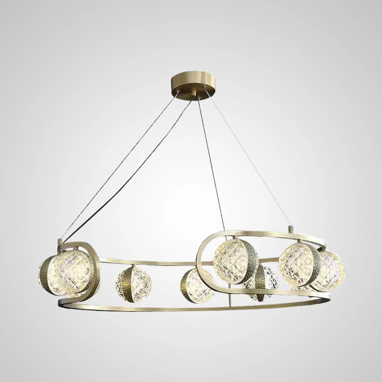 Подвесная люстра MAIRIN CH D70 от ImperiumLoft Подвесная люстра MAIRIN CH D70 от ImperiumLoft