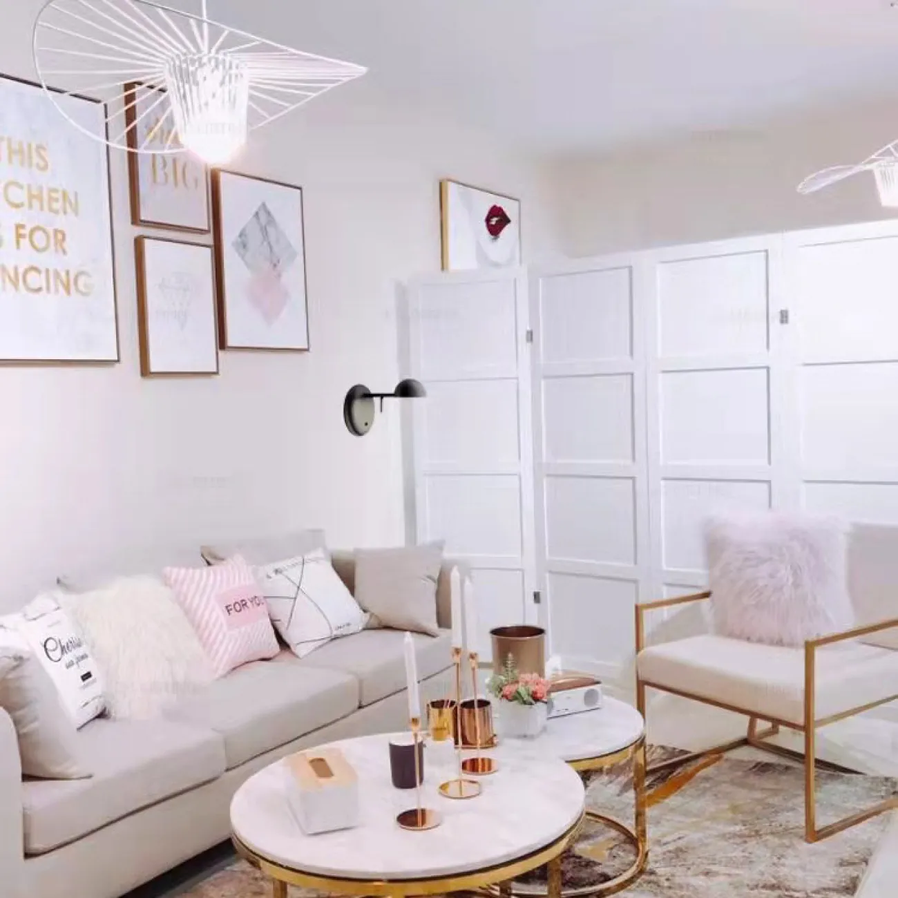 Бра Pin Wall Light H 900 мм от ImperiumLoft