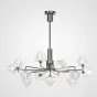 Люстра на штанге ICE 13 lamps Black от ImperiumLoft