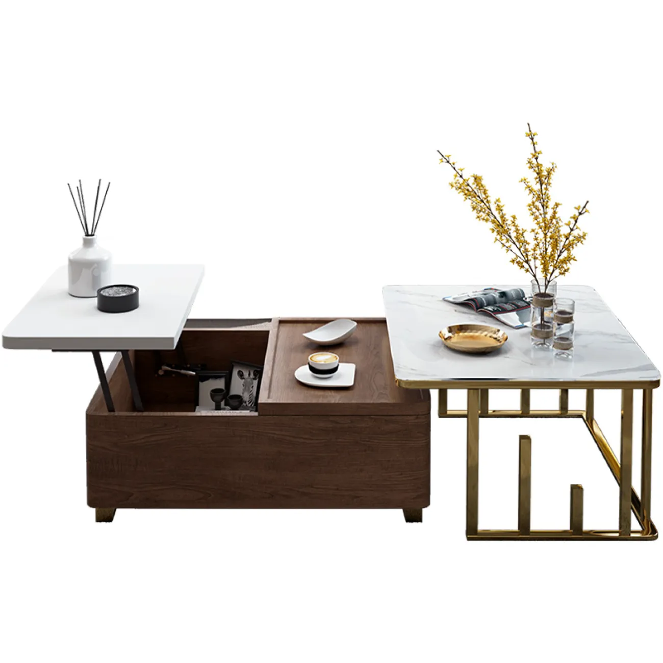 Дизайнерский журнальный столик LaLume-AP00123