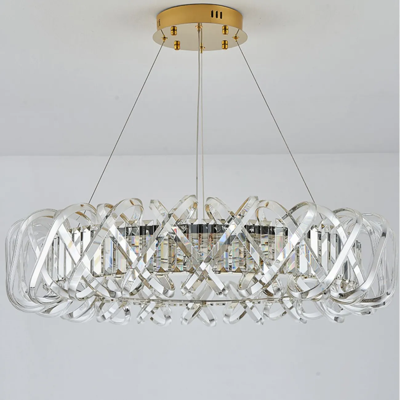 Подвесная люстра KARLENA D80 Transparent от ImperiumLoft