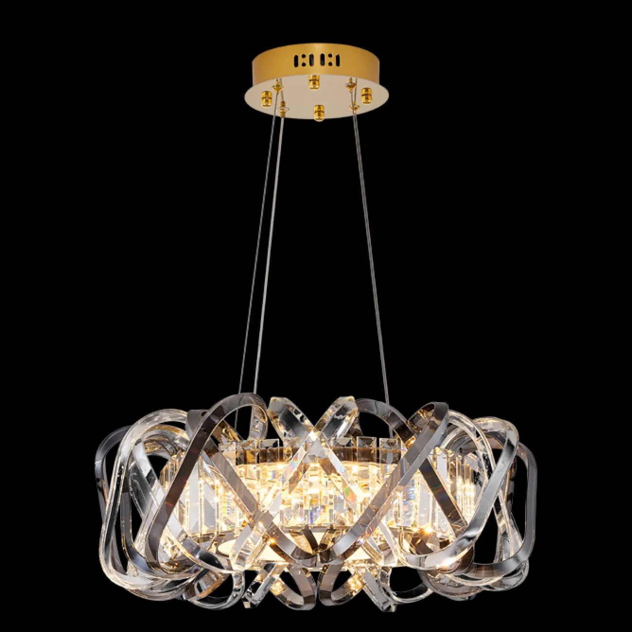 Подвесная люстра KARLENA D80 Transparent от ImperiumLoft