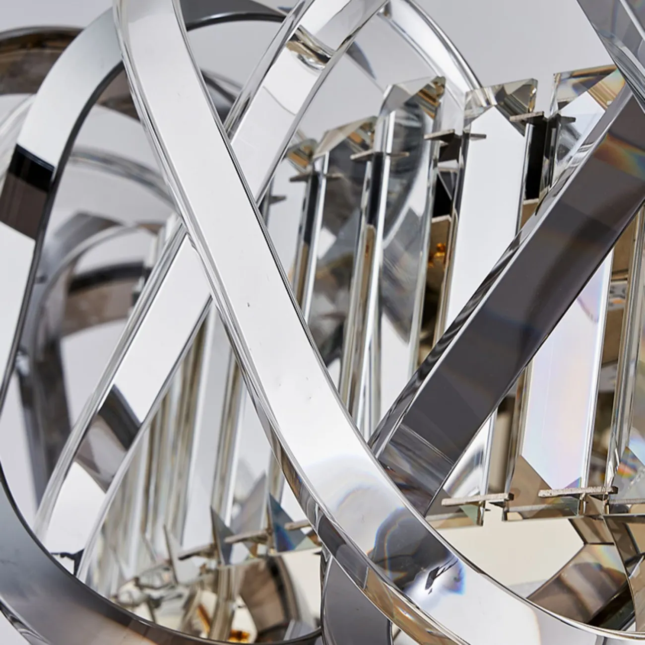 Подвесная люстра KARLENA D80 Grey от ImperiumLoft