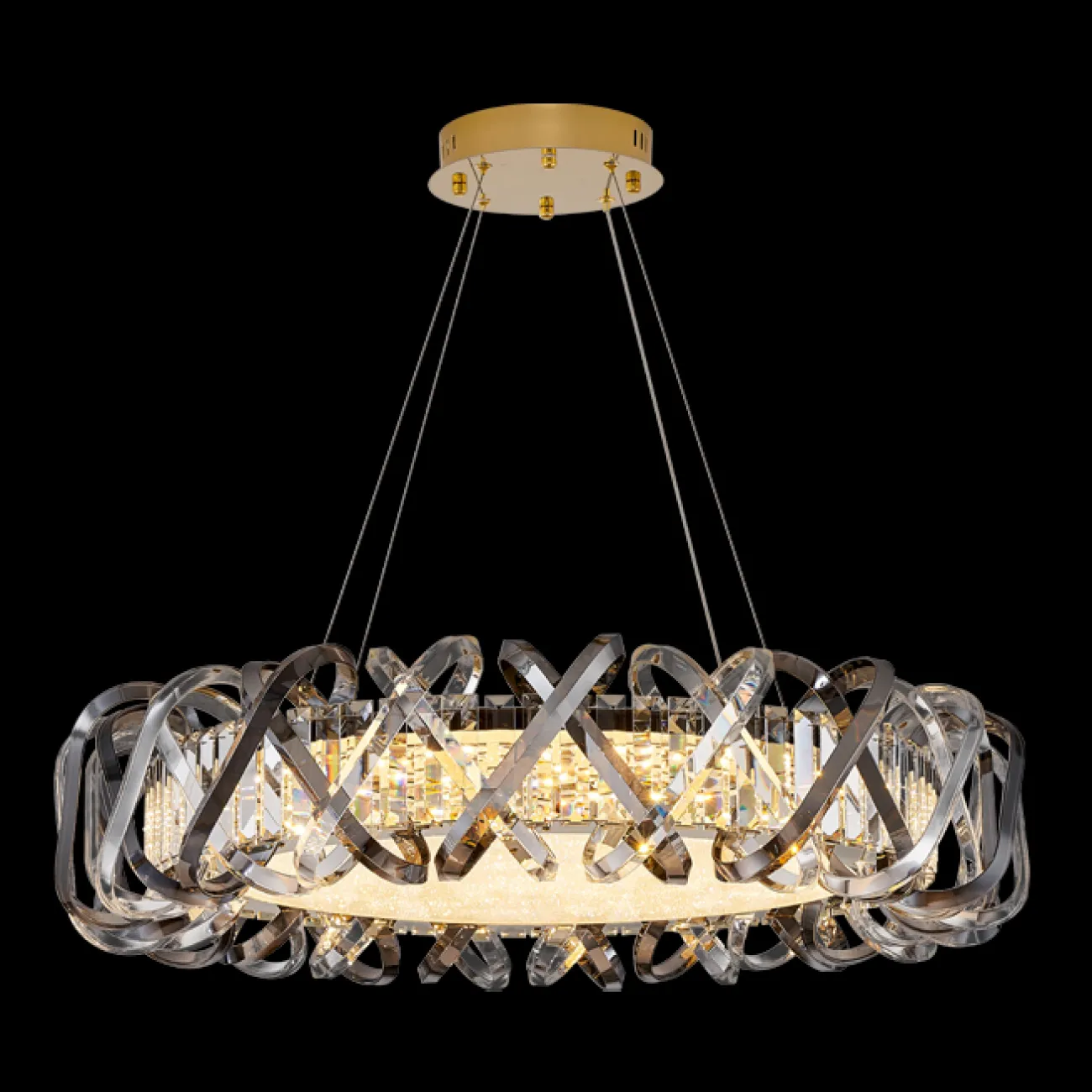 Подвесная люстра KARLENA D80 Transparent от ImperiumLoft
