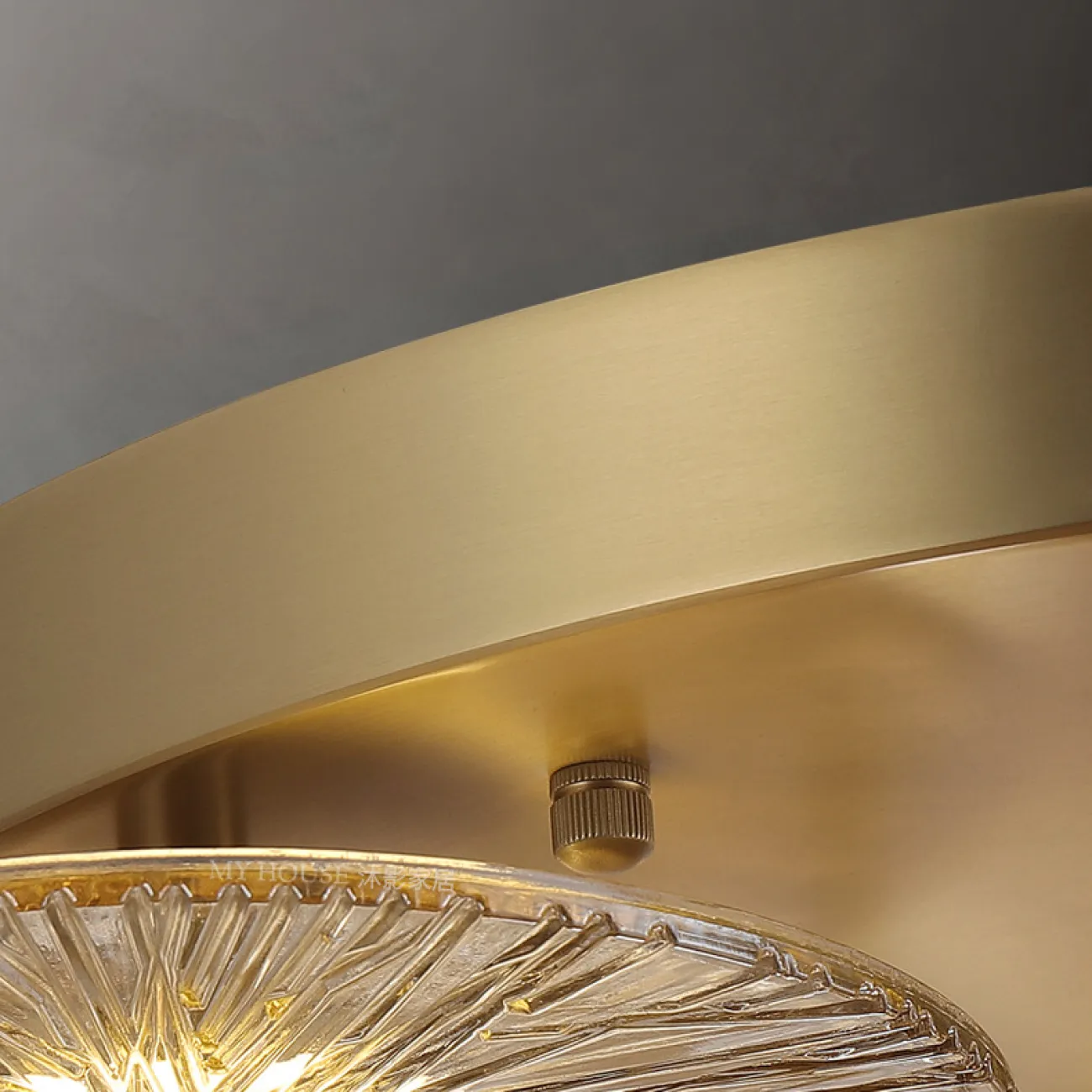 Потолочная люстра AGAPI GOLD от ImperiumLoft