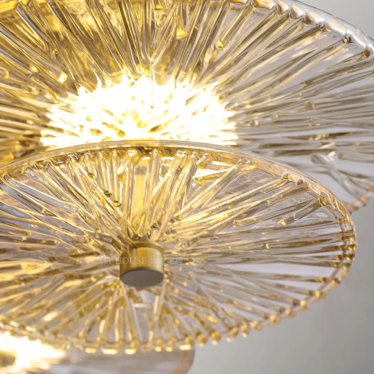 Потолочная люстра AGAPI GOLD от ImperiumLoft