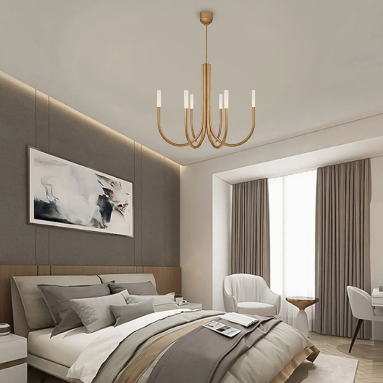 Потолочная люстра LAURA L12 от ImperiumLoft