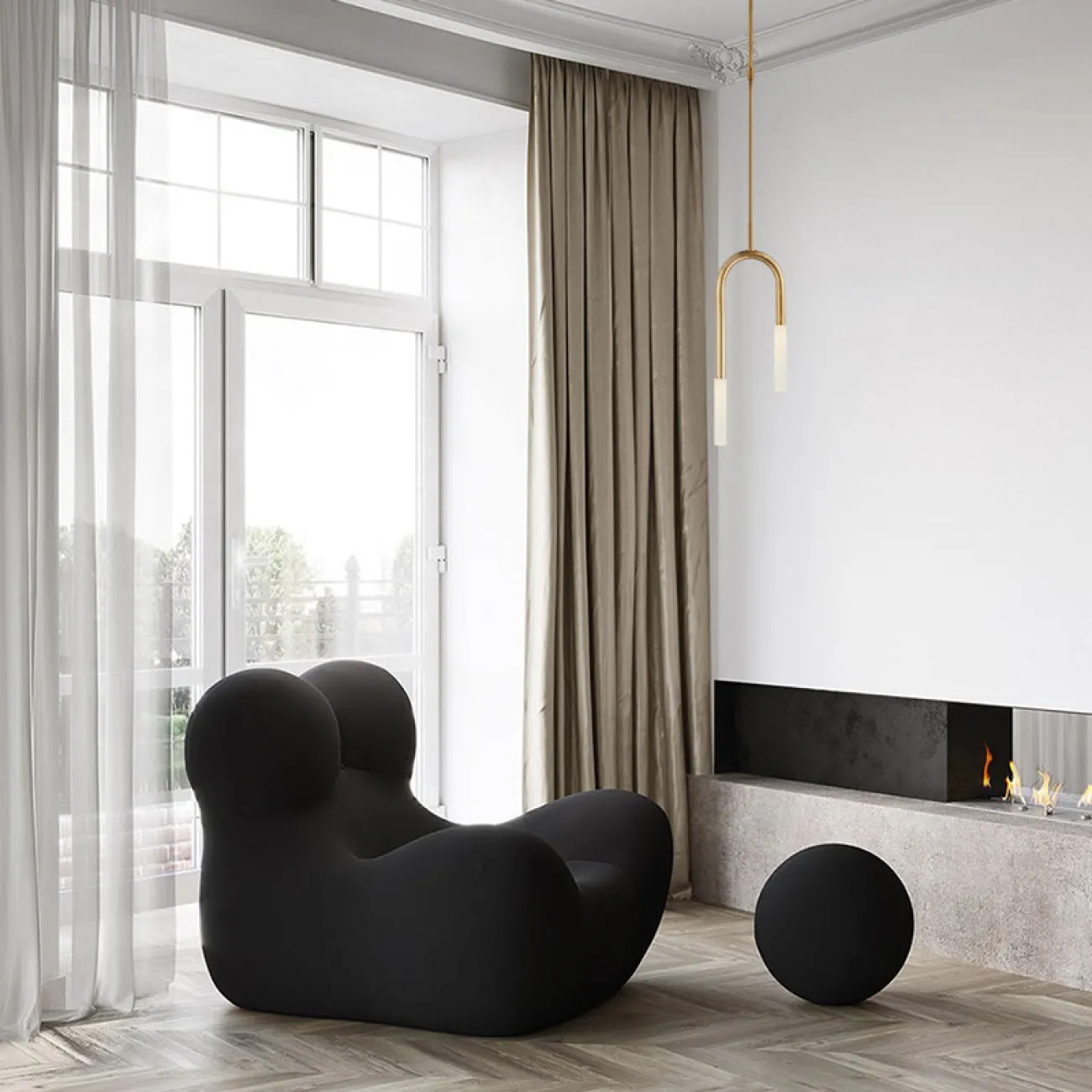 Потолочная люстра LAURA L12 от ImperiumLoft