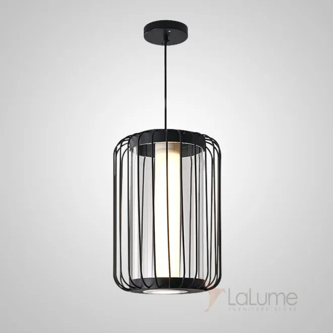 Подвесной светильник MIGHT D25 Black от ImperiumLoft