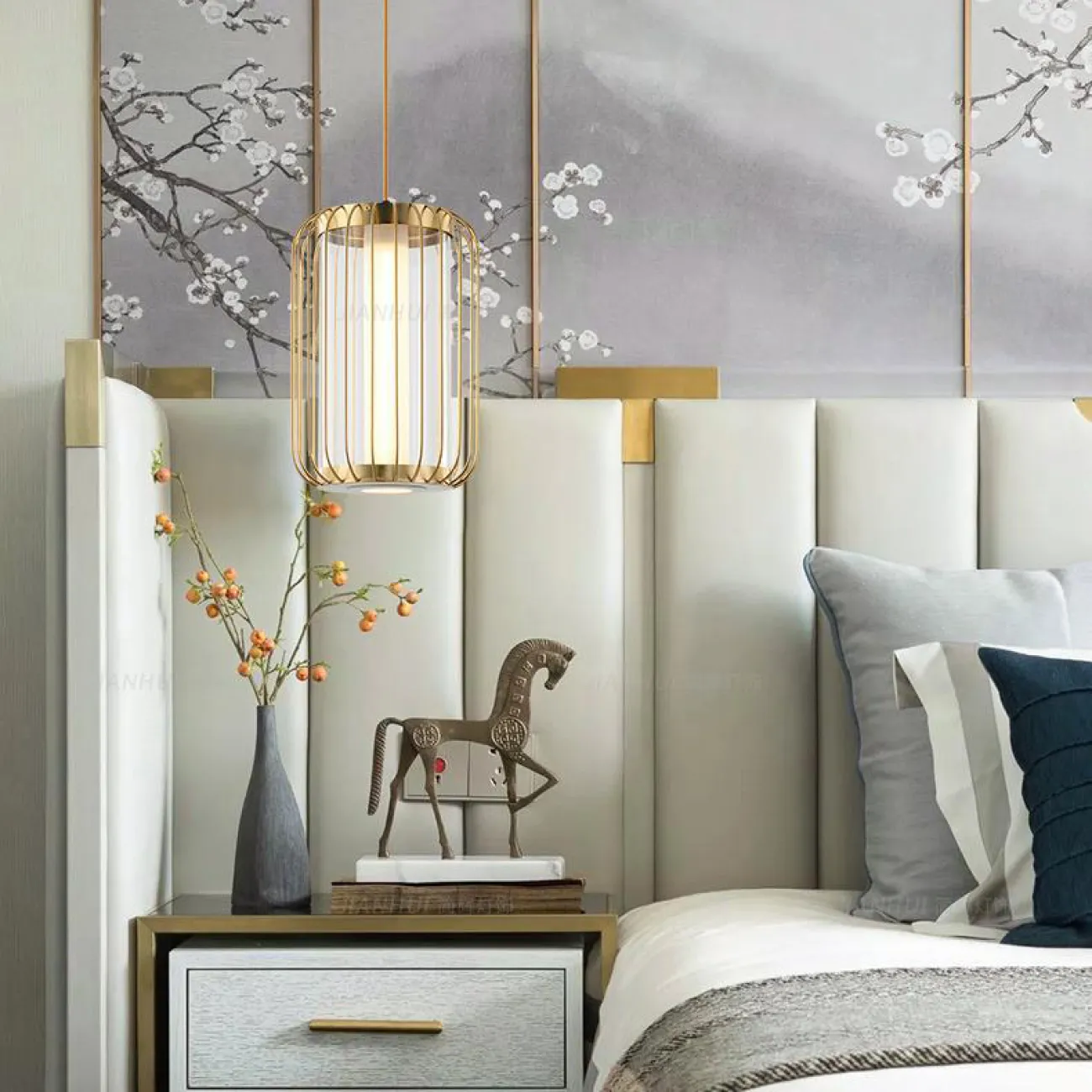 Подвесной светильник MIGHT D20 Brass от ImperiumLoft