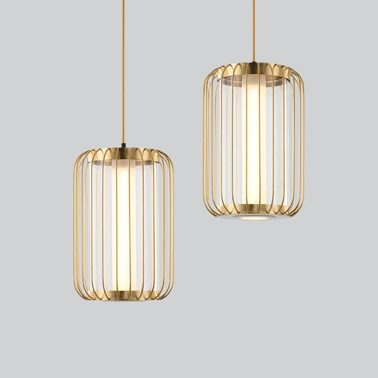 Подвесной светильник MIGHT D20 Brass от ImperiumLoft