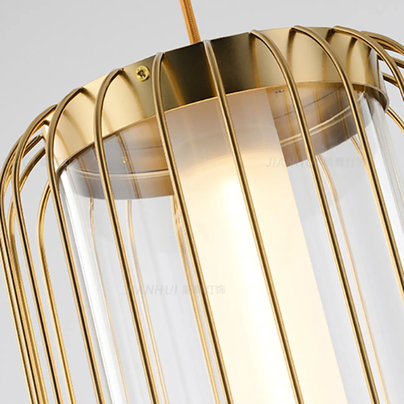 Подвесной светильник MIGHT D20 Brass от ImperiumLoft