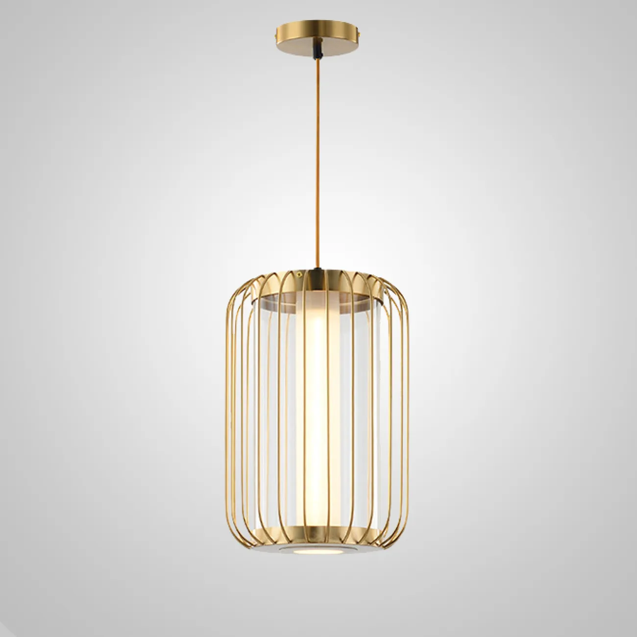 Подвесной светильник MIGHT D20 Brass от ImperiumLoft