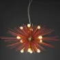 Люстра ASTRA Chandelier Sputnik Red and Brass от LaLume