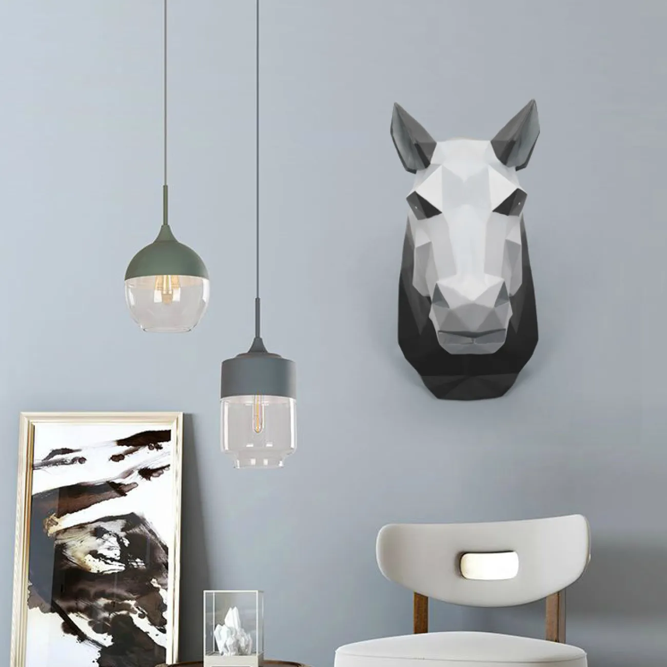 Дизайнерский настенный декор звери LaLume-KKK00232 Дизайнерский настенный декор звери LaLume-KKK00232