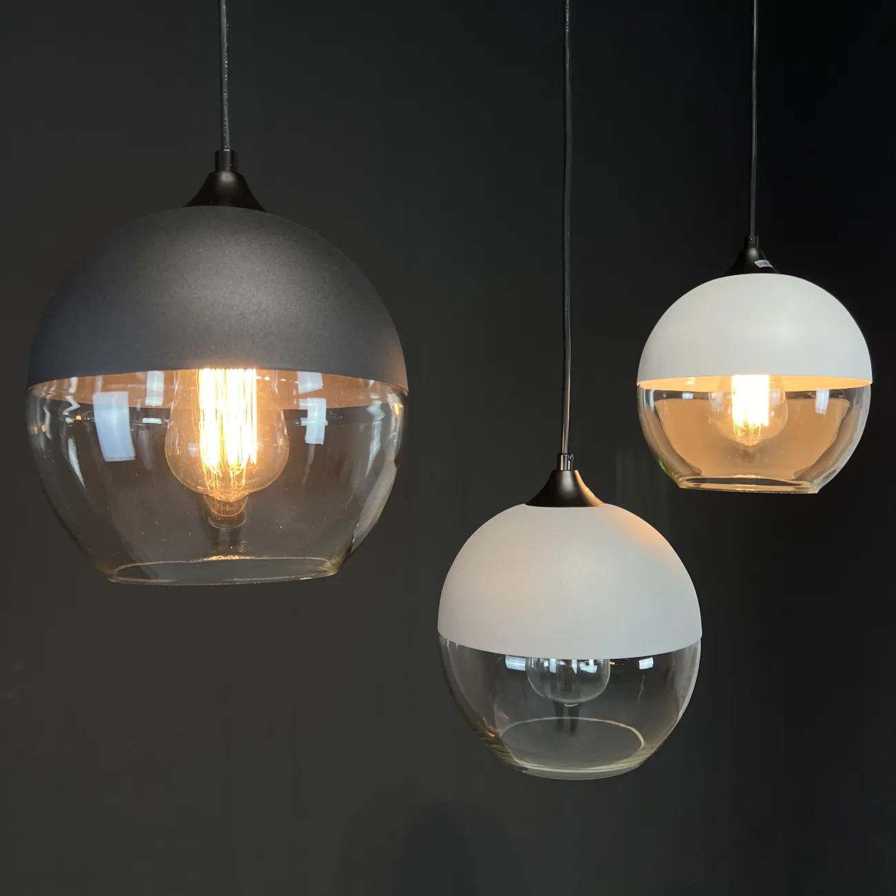 Подвесной светильник NORD C D20 Gray/Transparent от ImperiumLoft