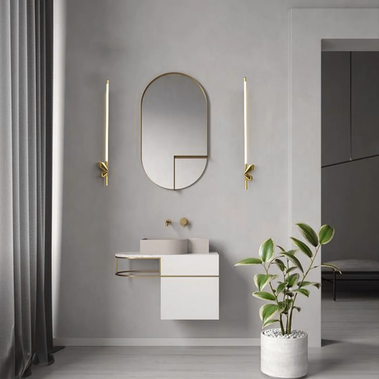 Настенный светильник GERTY Right от ImperiumLoft